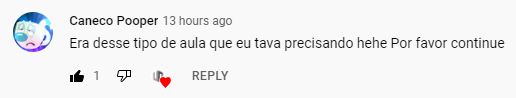 Depoimento de aluno 2