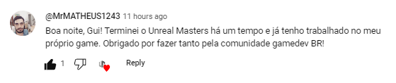 Depoimento de aluno 5