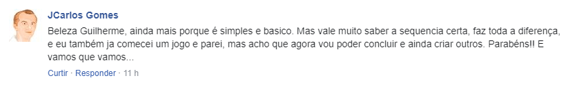 Depoimento de aluno 6