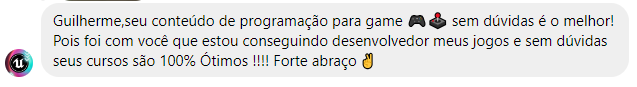 Depoimento de aluno 10