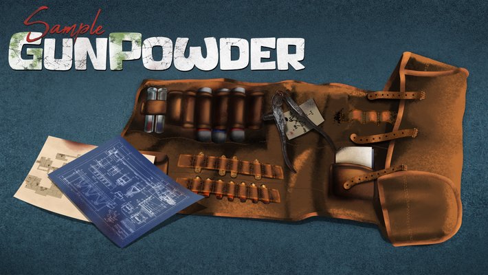 Sample Gunpowder Banner