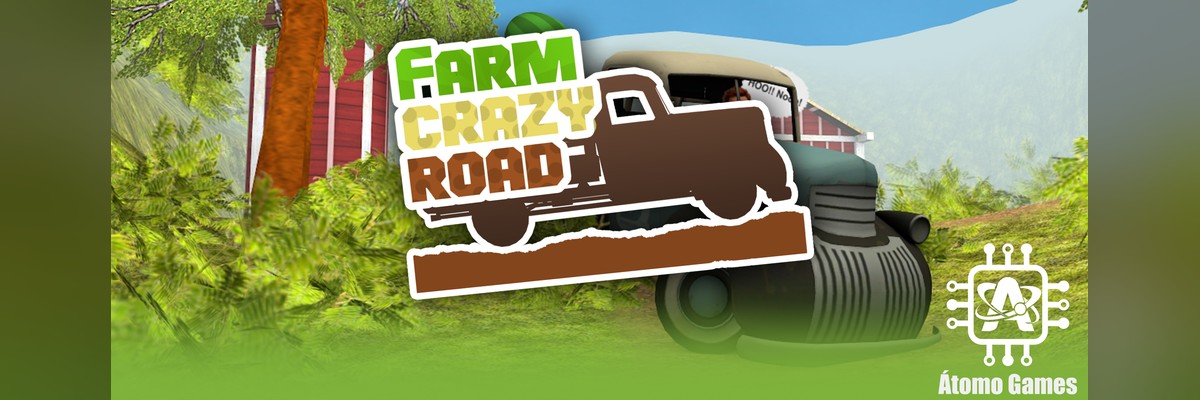 Farm Crazy Road Banner