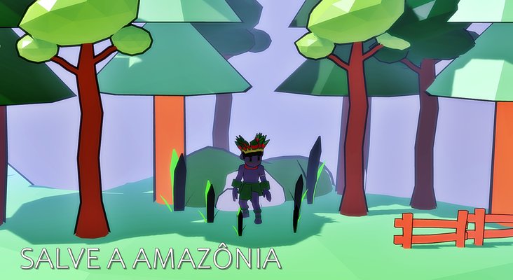 Salve a Amazônia Banner
