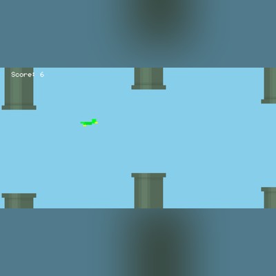 Swapped Flappy Bird Flight
