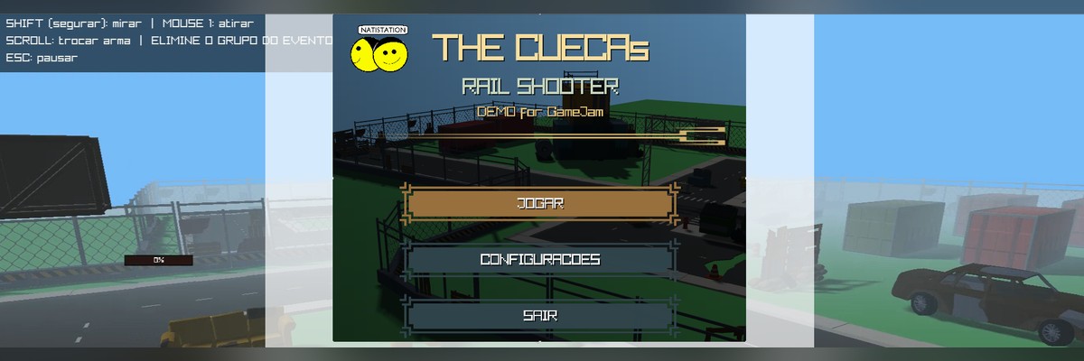 The Cuecas Rail Shooter - DEMO for GameJam